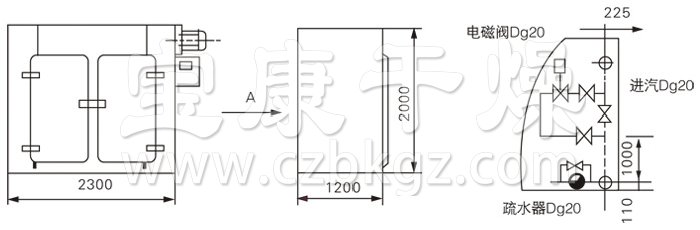 烘箱結(jié)構(gòu)示意圖